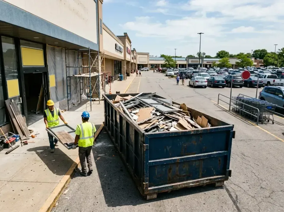 retail-store-renovation-debris-003 — frequently asked questions, Roll-off Dumpster Rentals in Granite City, IL